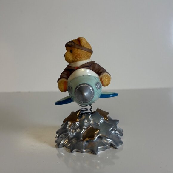 Cherished Teddies Milton Figurine 542644 Boy on Rocket Ship Millennium Event - Picture 3 of 9